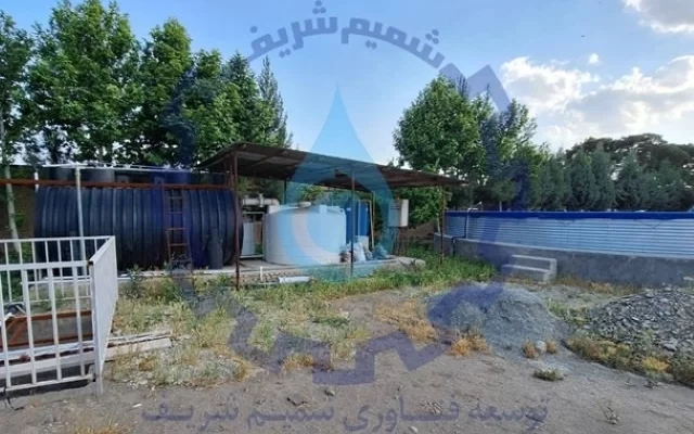 پکیج تصفیه فاضلاب پلی اتیلن 1
